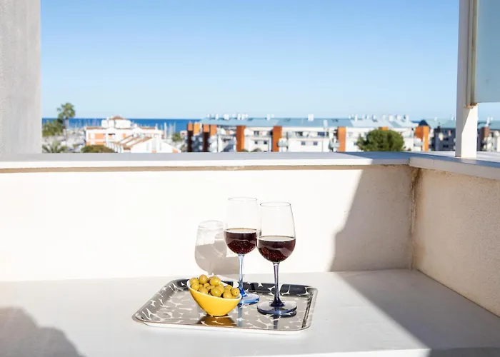 شقة Atico Buen Vivir En Marina Real Ii By Family Homes *